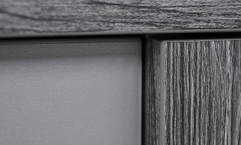 zurückgesetzte Tür